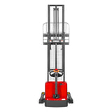3300lbs Electric Straddle Stacker,  138" Lift,  Adjustable Legs & Forks,  F33-138SLA