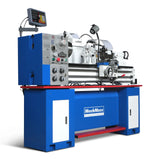 MechMaxx Industrial Metal Lathe Machine with DRO 14' x 40'' High Precision 84-1850 RPM  Variable Speed Metal Working Machine 2HP Small Lathe with Stand 1440G