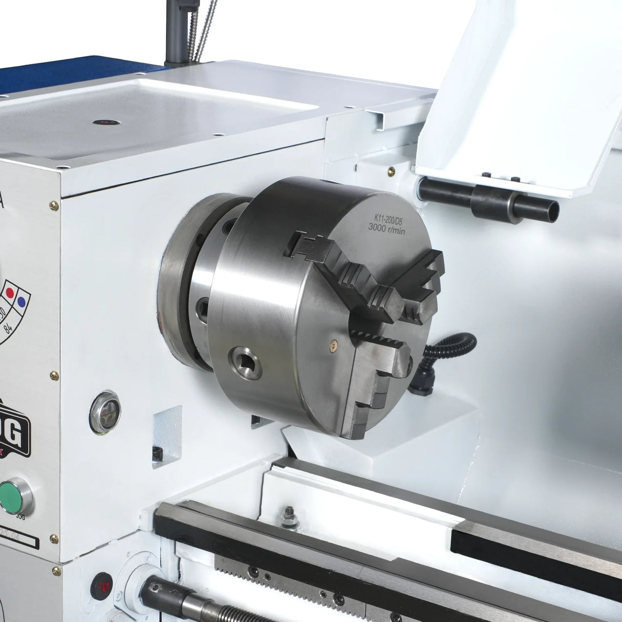 MechMaxx Industrial Metal Lathe Machine with DRO 14' x 40'' High Precision 84-1850 RPM  Variable Speed Metal Working Machine 2HP Small Lathe with Stand 1440G