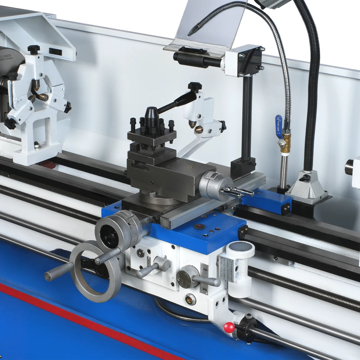 MechMaxx Industrial Metal Lathe Machine with DRO 14' x 40'' High Precision 84-1850 RPM  Variable Speed Metal Working Machine 2HP Small Lathe with Stand 1440G