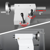 MechMaxx 14" x 40" Industrial Metal Lathe Machine with Variable Speed DRO Gunsmith Gearhead Precision Turning Drilling Belt Drive 1440GV