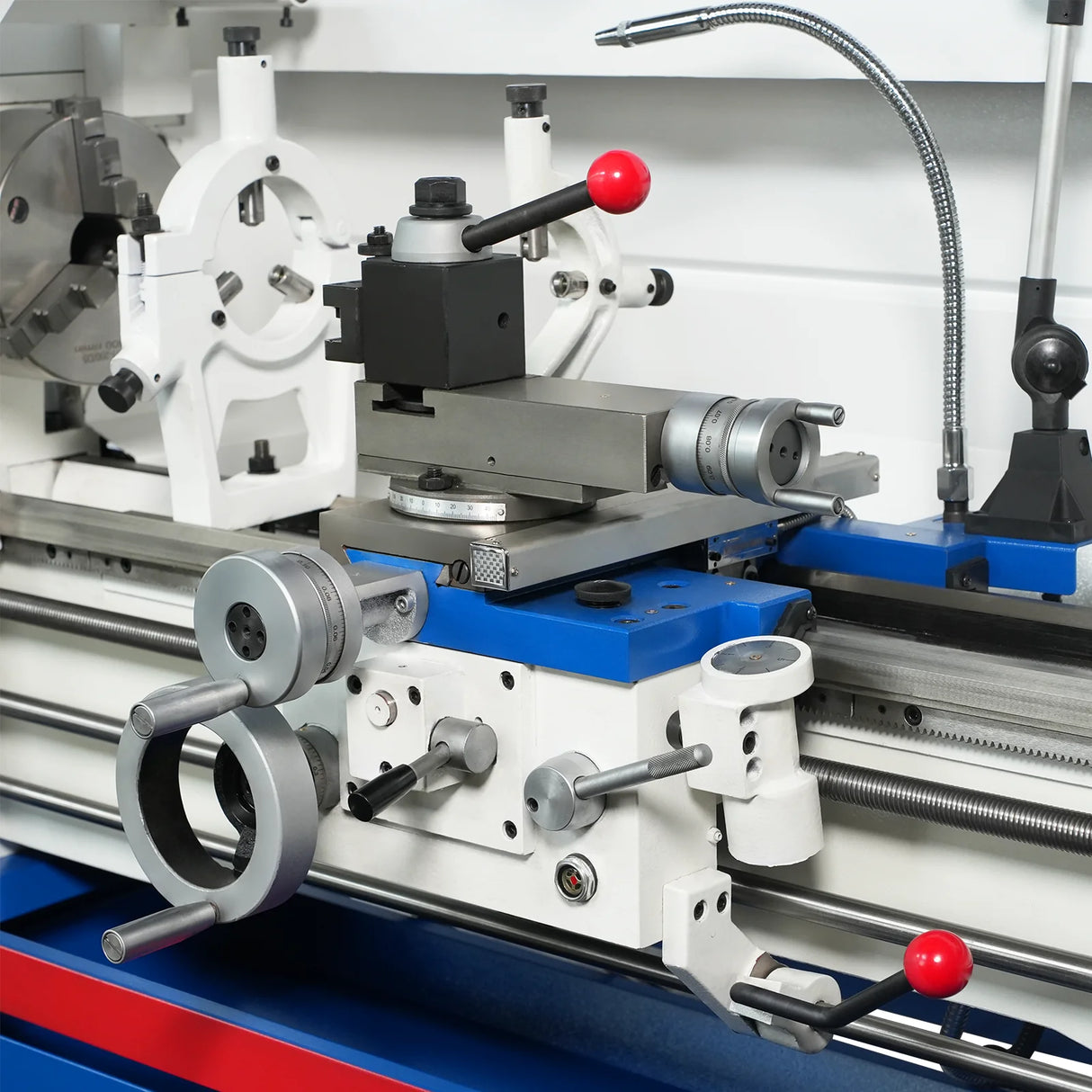 MechMaxx 14" x 40" Industrial Metal Lathe Machine with Variable Speed DRO Gunsmith Gearhead Precision Turning Drilling Belt Drive 1440GV