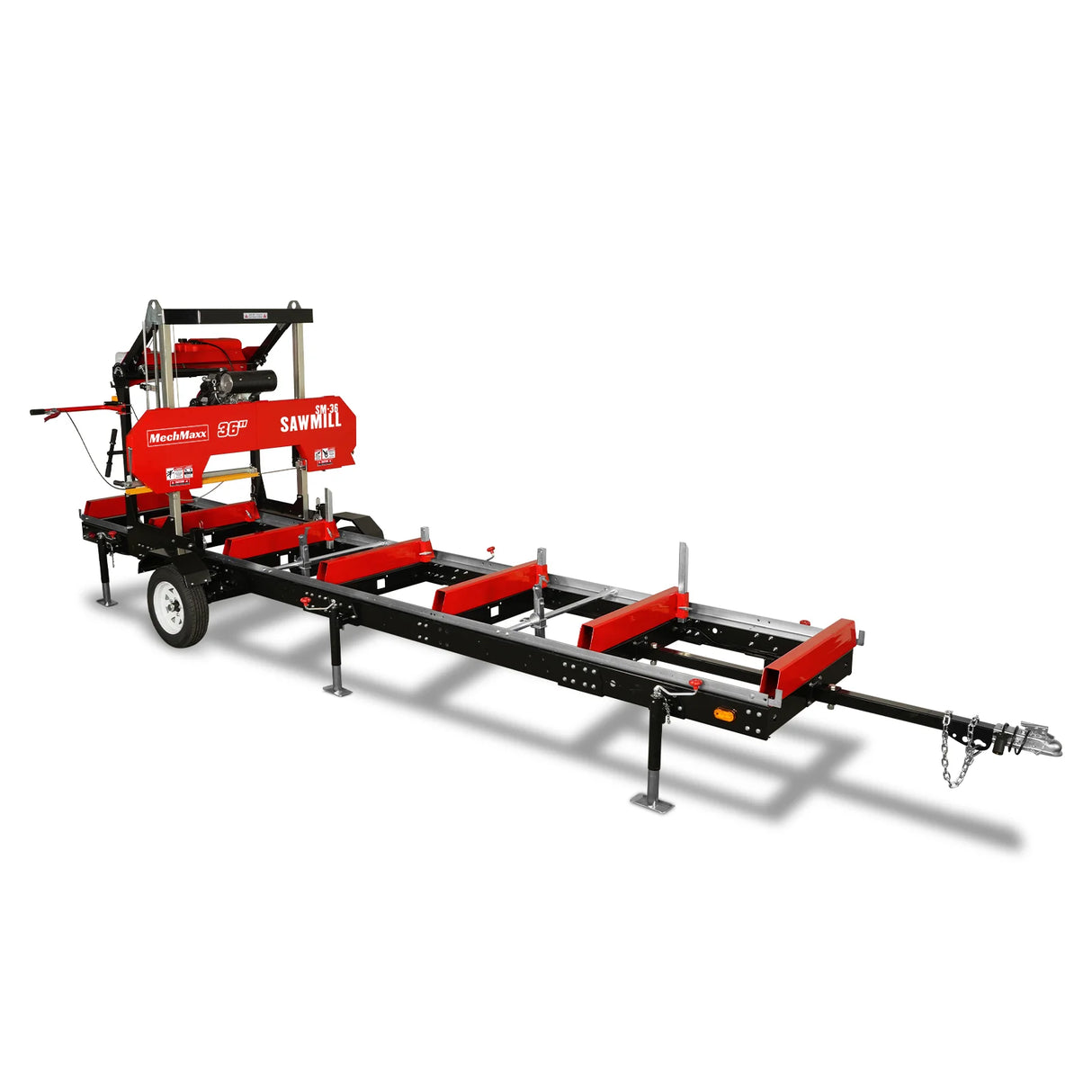 SM-36MAX; SM-36HMAX Trailer Primary Sub-Frame, 20' Track Length