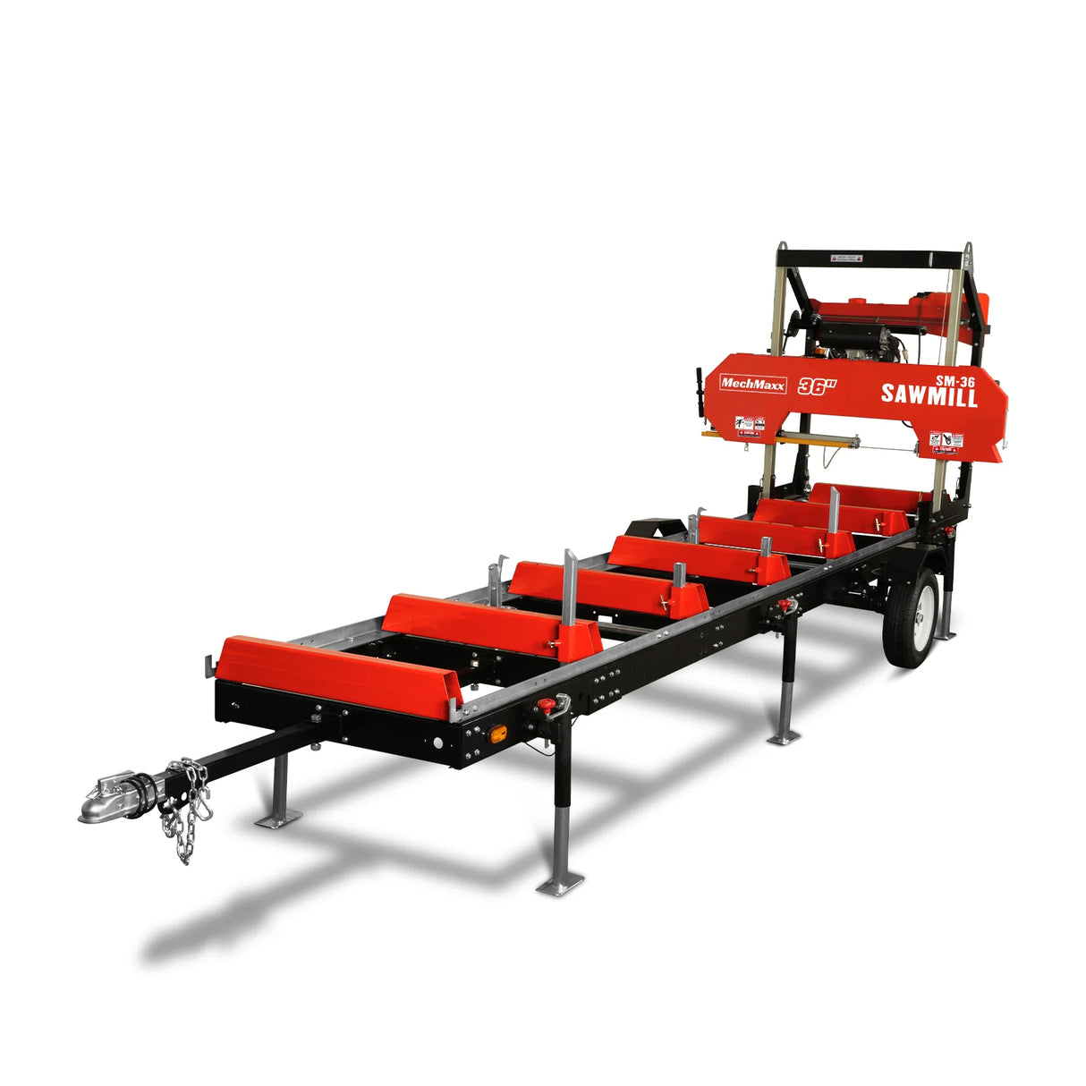 SM-36MAX; SM-36HMAX Trailer Primary Sub-Frame, 20' Track Length