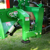 MechMaxx 3-Point PTO Stump Grinder with 34 Carbide Teeth (PTO Shaft Included with Slip Clutch), for 15-45HP Tractor, SG24PRO – Green