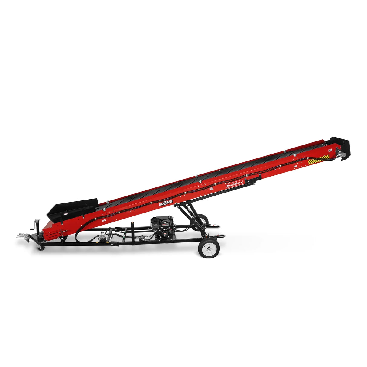 Heavy Duty Conveyor,  9HP 270cc Gasoline Powered Max. 180" Lift Height,  276'' Length,  24" Width,  HC2320