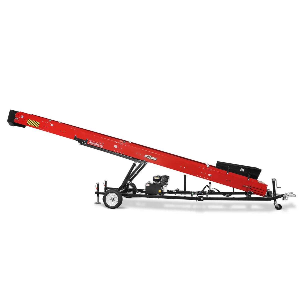 Heavy Duty Conveyor,  9HP 270cc Gasoline Powered Max. 180" Lift Height,  276'' Length,  24" Width,  HC2320