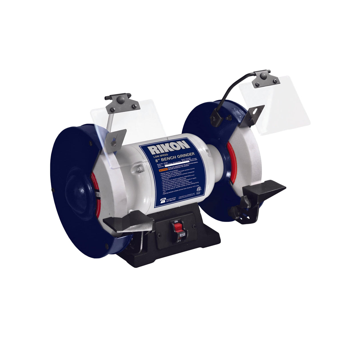 RIKON 8 in Slow Speed Grinder - 1/2 HP