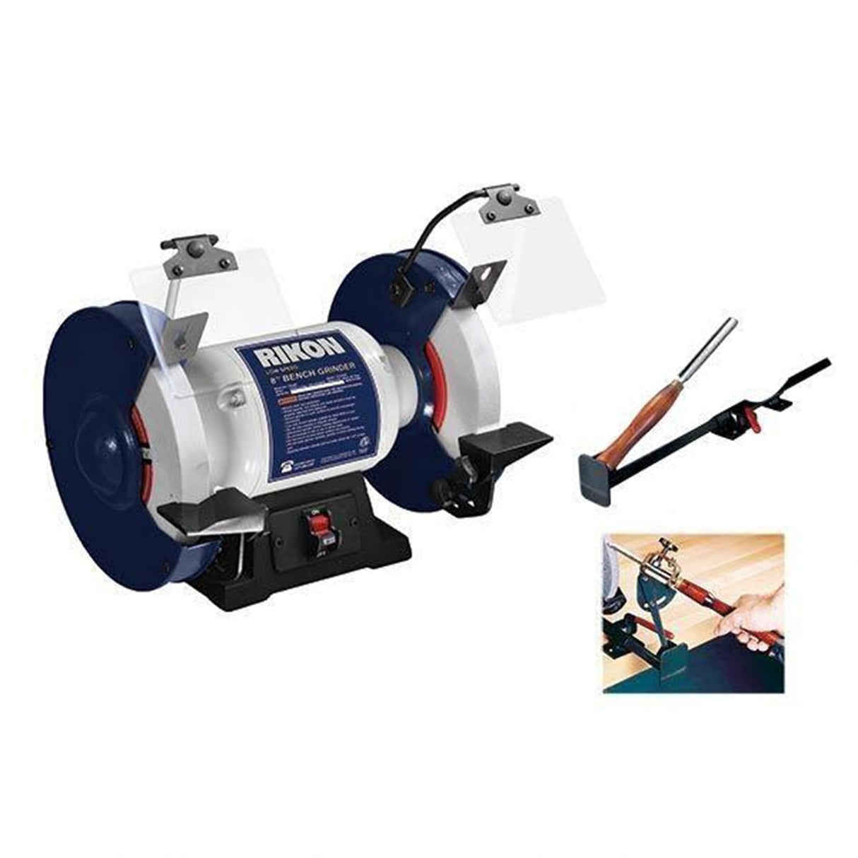 RIKON Slow Speed Grinder and Wolverine Sharpening Kit