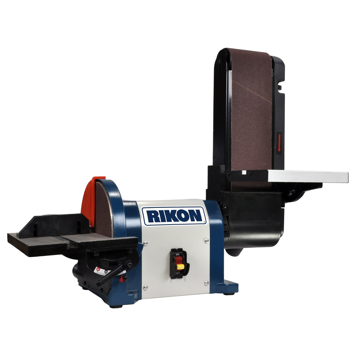 RIKON 8 in Disc Sander / 4 in x 36 in Belt Combo - 3/4 HP