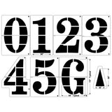 Newstripe NCAA Football Field Number Stencil Kit 72 in