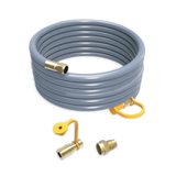 25FT Natural Gas Hose with Storage Strap