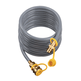 25FT Natural Gas Large Hose 3/4in with Storage Strap