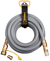 25FT Natural Gas Large Hose 3/4in with Storage Strap
