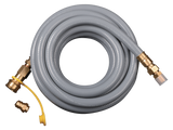 25FT Natural Gas Large Hose 3/4in with Storage Strap