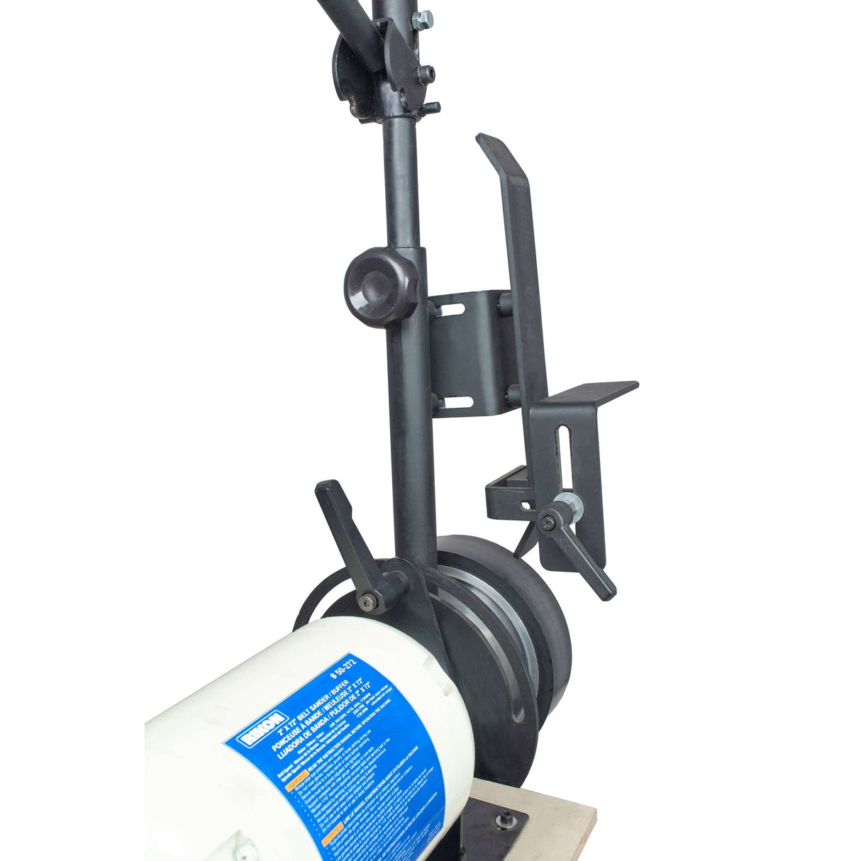 RIKON Belt Sander / Buffer - 2 in x 72 in - 1 HP with 1 in x 8 in Spindle