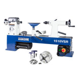 RIKON VSR Midi Lathe with Chuck - 12 in x 16-1/2 in