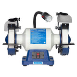 RIKON 8 in Slow Speed Grinder - 1.5 in Stone - 1HP
