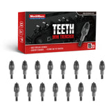 MechMaxx ( 1 Pack / 15 Pcs ) Teeth for Mini Trencher TCR650 TCR1500 (SKU: 120100; 120200; 120201）