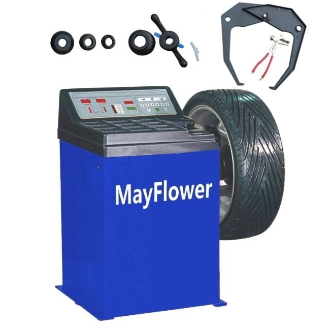 Mayflower 3.0 HP Automatic Tire Changer Wheel Changers Machine Rim Balancer Combo 960 680