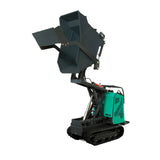 IMER Tracker Hi-Tip Mini Dumper with Self-Loading Shovel 1215