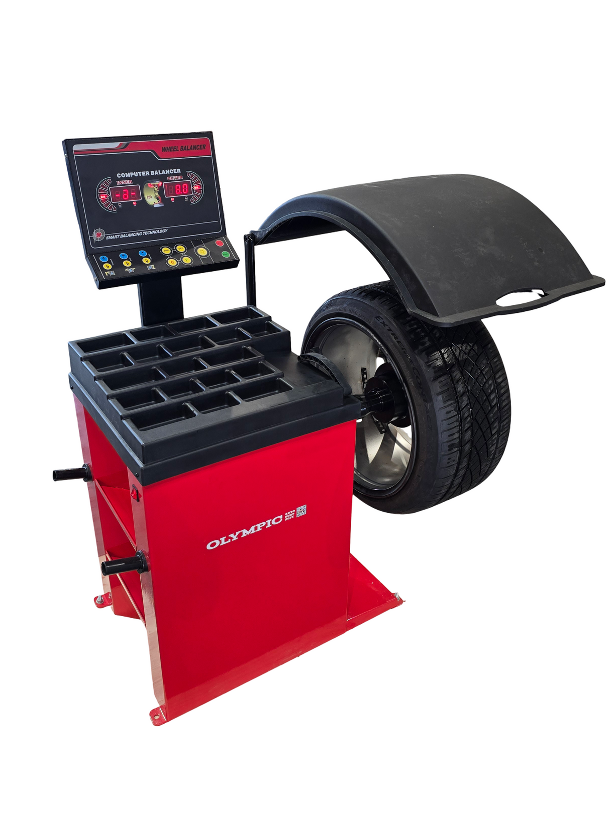 Olympic Equipment Direct-Drive Laser Computerized Wheel Balancer W820