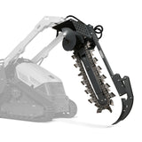 20'' Cutting Depth Mini Skid Steer Trencher