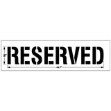 Newstripe RESERVED Stencil