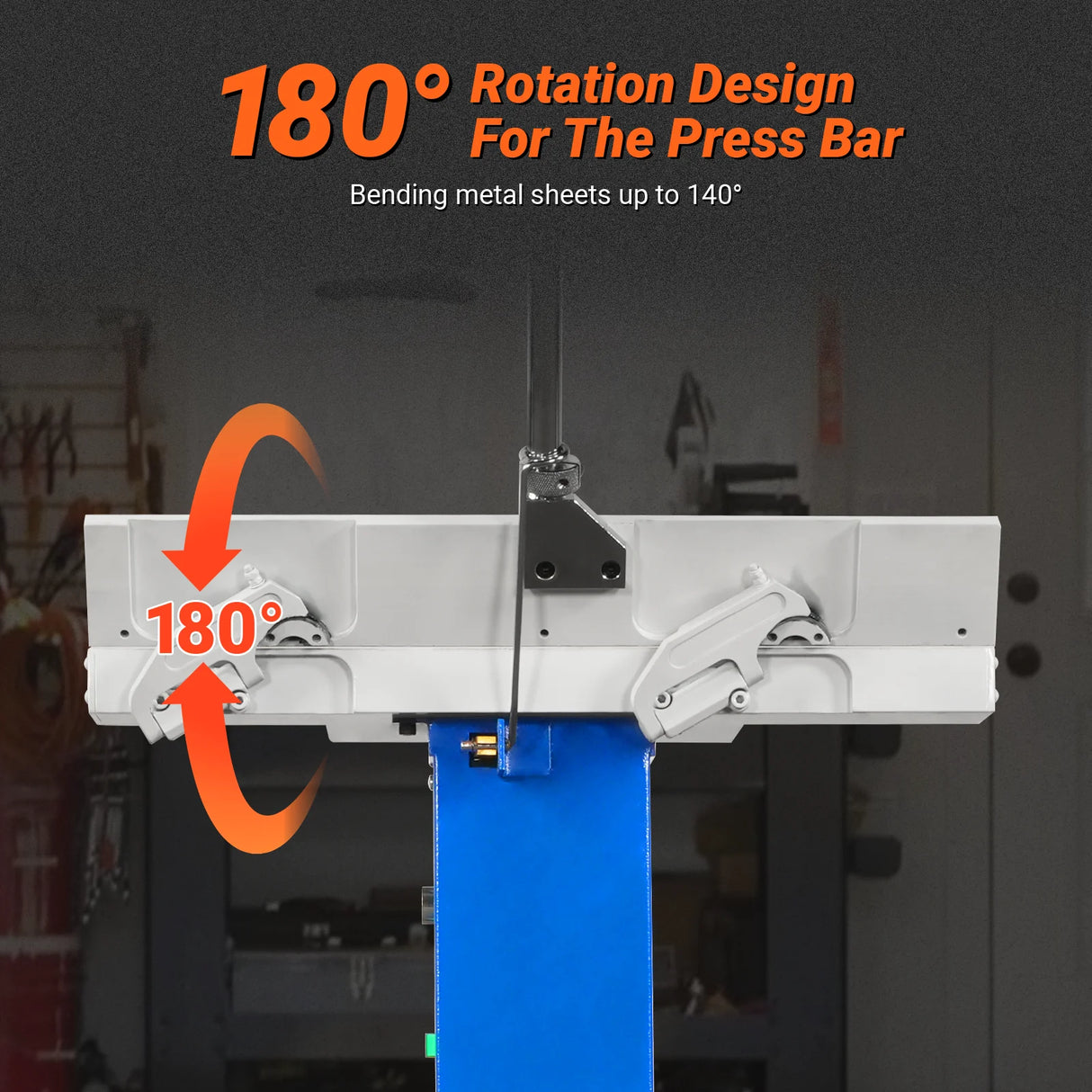 MechMaxx 24'' Industrial Magnetic Pan and BOX Heavy Duty Sheet Metal Brake 20 Gauge Capacity Shear Press Brake,  MSMB650E
