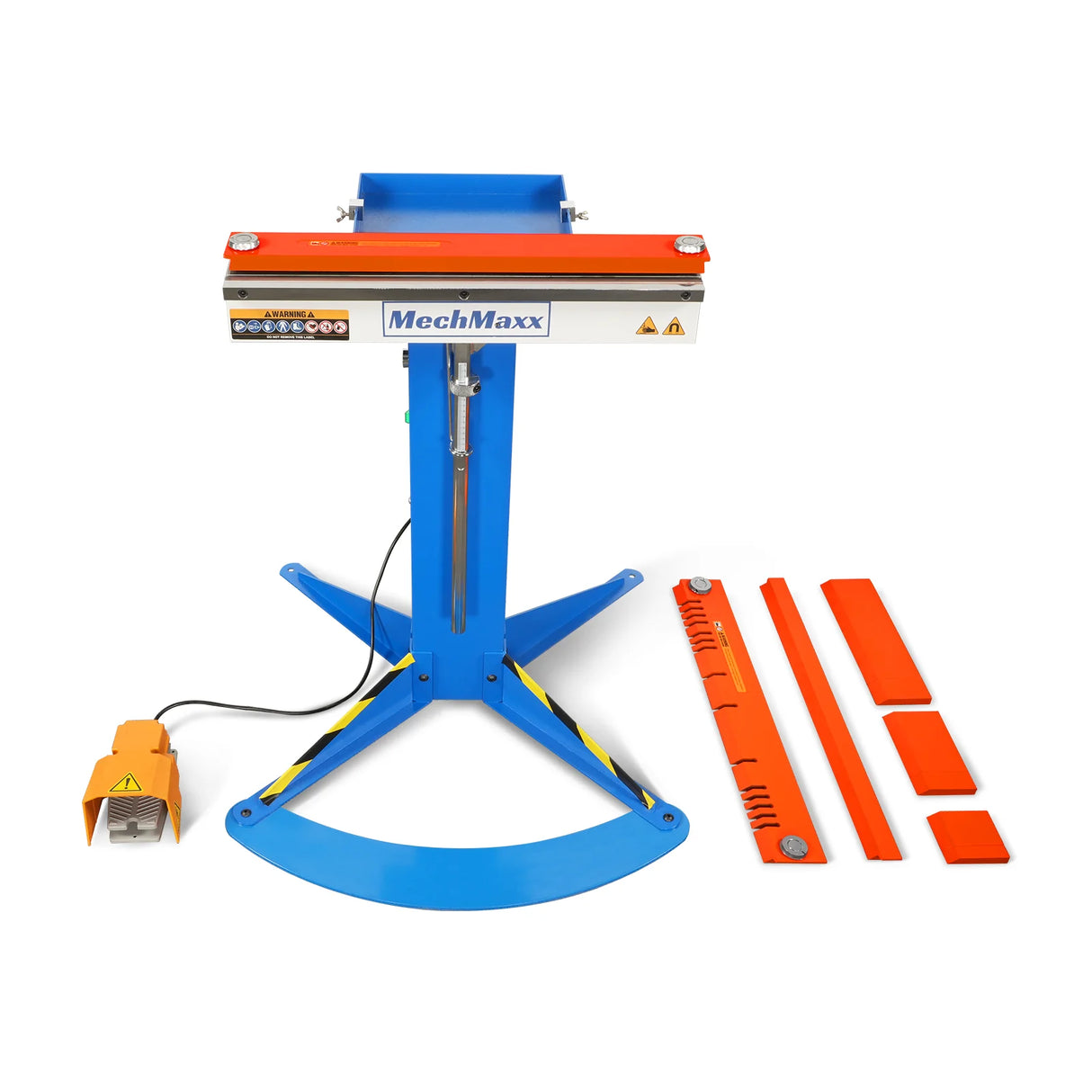 MechMaxx 24'' Industrial Magnetic Pan and BOX Heavy Duty Sheet Metal Brake 20 Gauge Capacity Shear Press Brake,  MSMB650E