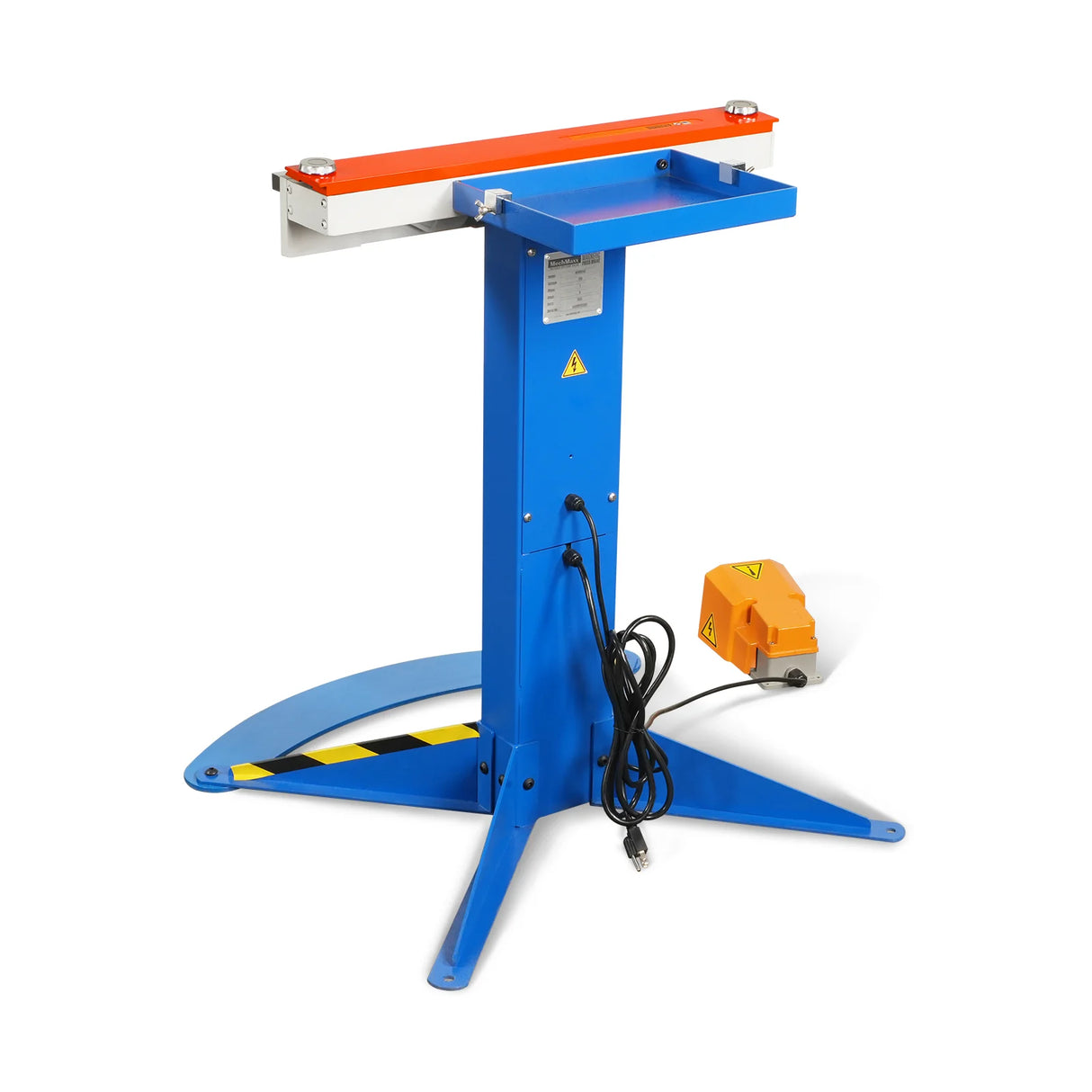 MechMaxx 24'' Industrial Magnetic Pan and BOX Heavy Duty Sheet Metal Brake 20 Gauge Capacity Shear Press Brake,  MSMB650E