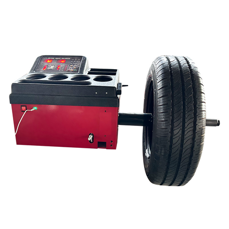 Katool KT-715S wheel balancer detail view