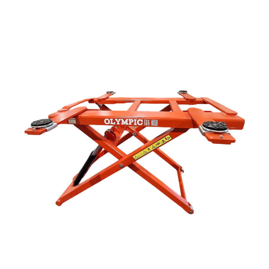 Olympic Equipment 6,000 lb Portable Mid-Rise Scissor Lift MRSL-6