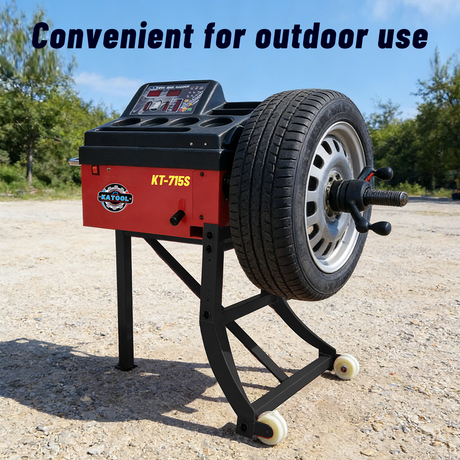 Katool KT-715S wheel balancer digital control panel