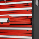 Heavy Duty Modular Drawer Cabinet - 11 Drawer,  59" H x 28.5" W x 28.5" D Tool Storage Organizer,  Steel Construction
