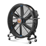 59" Portable Industrial Fan with Variable High-Efficiency PMSM Motor,Mobile High Volume Floor Fan for Warehouse,Workshop & Gym