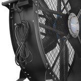 59" Portable Industrial Fan with Variable High-Efficiency PMSM Motor,Mobile High Volume Floor Fan for Warehouse,Workshop & Gym