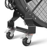 59" Portable Industrial Fan with Variable High-Efficiency PMSM Motor,Mobile High Volume Floor Fan for Warehouse,Workshop & Gym