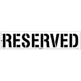 Newstripe RESERVED Stencil