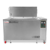 207 Gal / 785L Heavy Duty Industrial Ultrasonic Parts Washer, 28kHz 96 Transducers, Oil Skimmer, SS304 Tank, 22kW Heater, 208–240V 3 Phase Power