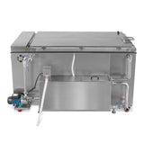 207 Gal / 785L Heavy Duty Industrial Ultrasonic Parts Washer, 28kHz 96 Transducers, Oil Skimmer, SS304 Tank, 22kW Heater, 208–240V 3 Phase Power