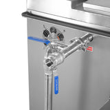 207 Gal / 785L Heavy Duty Industrial Ultrasonic Parts Washer, 28kHz 96 Transducers, Oil Skimmer, SS304 Tank, 22kW Heater, 208–240V 3 Phase Power