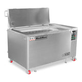 207 Gal / 785L Heavy Duty Industrial Ultrasonic Parts Washer, 28kHz 96 Transducers, Oil Skimmer, SS304 Tank, 22kW Heater, 208–240V 3 Phase Power