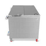 207 Gal / 785L Heavy Duty Industrial Ultrasonic Parts Washer, 28kHz 96 Transducers, SS304 Tank, 22kW Heater, 208–240V 3 Phase Power
