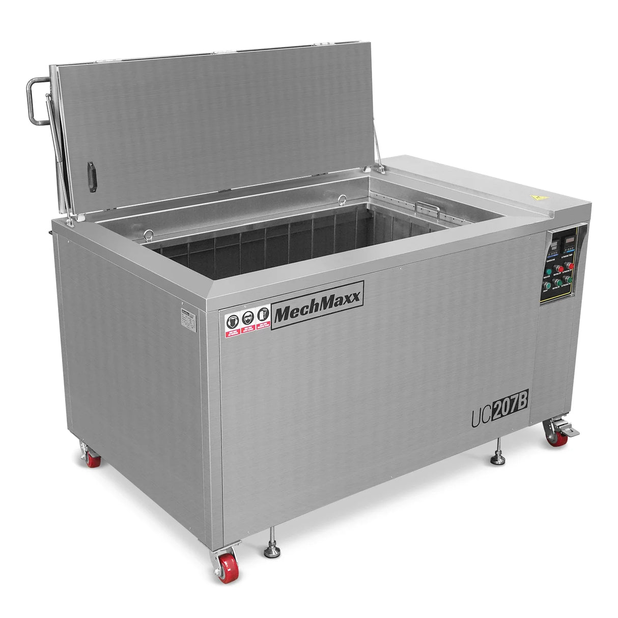 207 Gal / 785L Heavy Duty Industrial Ultrasonic Parts Washer, 28kHz 96 Transducers, SS304 Tank, 22kW Heater, 208–240V 3 Phase Power