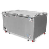 207 Gal / 785L Heavy Duty Industrial Ultrasonic Parts Washer, 28kHz 96 Transducers, SS304 Tank, 22kW Heater, 208–240V 3 Phase Power
