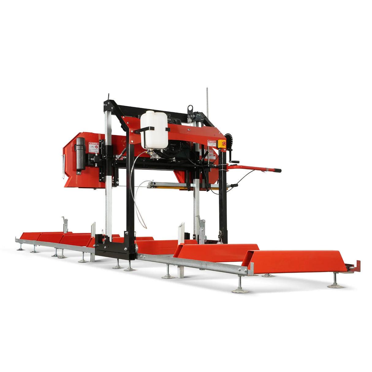 MechMaxx 32" Portable Sawmill (5 x Blades Included), KOHLER CH440 429cc E-Start Gasoline Engine, 26.5" Board Width, 20' Track Length (13' Track Length + 6.4' Track Extension Included), SM-32