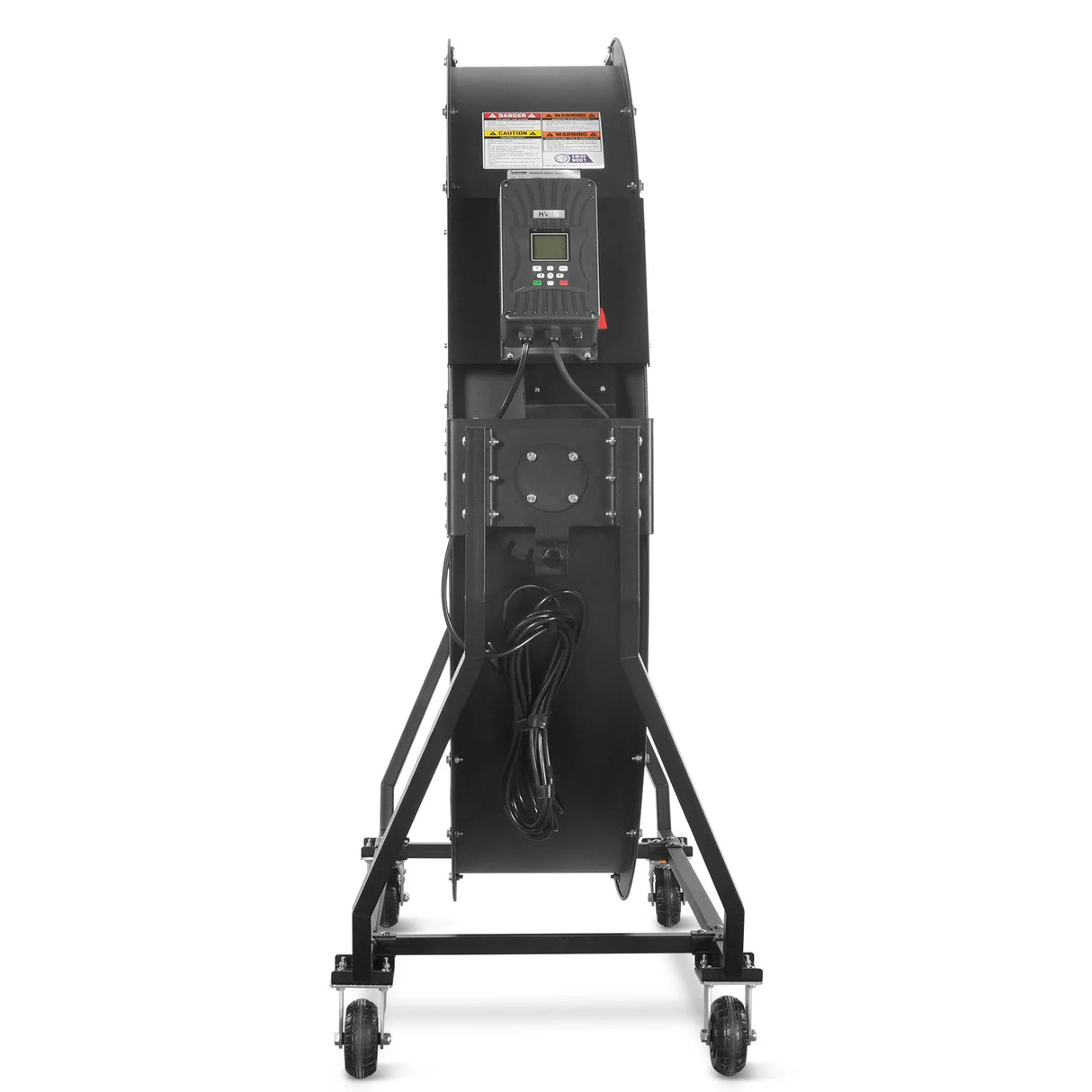 59" Portable Industrial Fan with Variable High-Efficiency PMSM Motor,Tiltable Mobile High Volume Floor Fan for Warehouse,Workshop & Gym