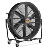 59" Portable Industrial Fan with Variable High-Efficiency PMSM Motor,Tiltable Mobile High Volume Floor Fan for Warehouse,Workshop & Gym