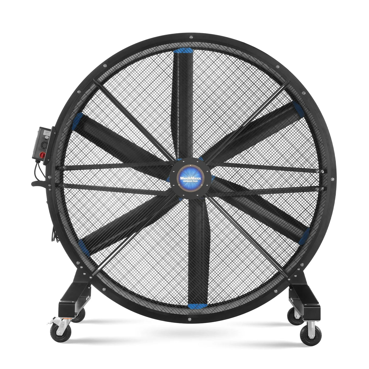 79" Portable Industrial Fan with Variable High-Efficiency PMSM Motor,Mobile High Volume Floor Fan for Warehouse,Workshop & Gym